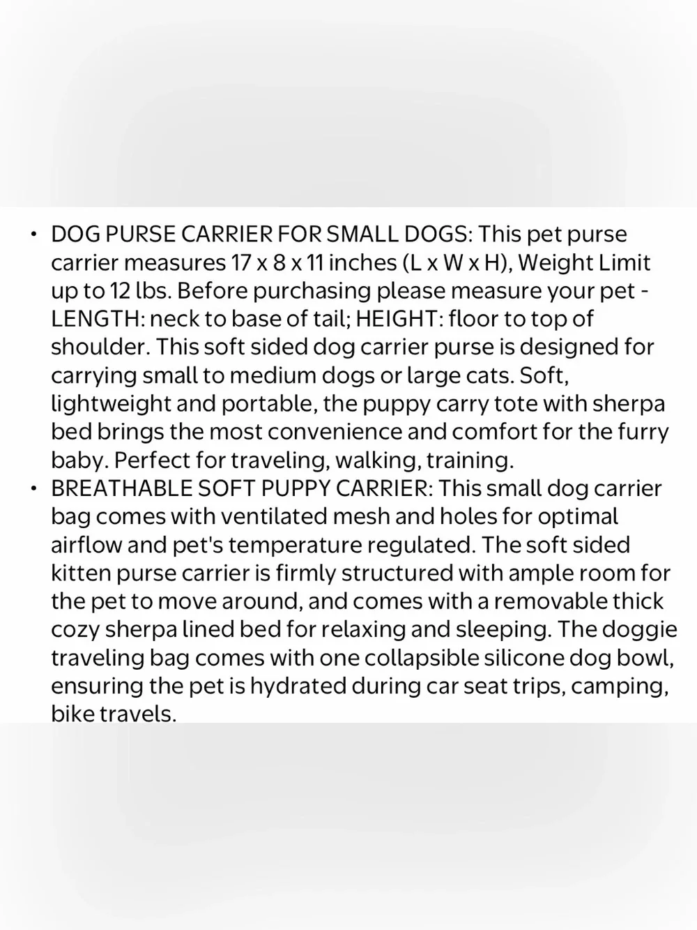 Nwt Pet Ami Soft Sided Pet Carrier Travel Bag Blue Airline Approved OS